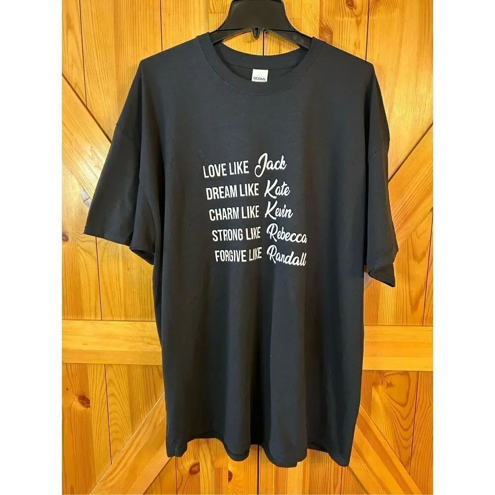 This is Us Quotes T Shirt Black Size 2XL (0772)